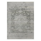 Dazzle Floral Area Rug in White