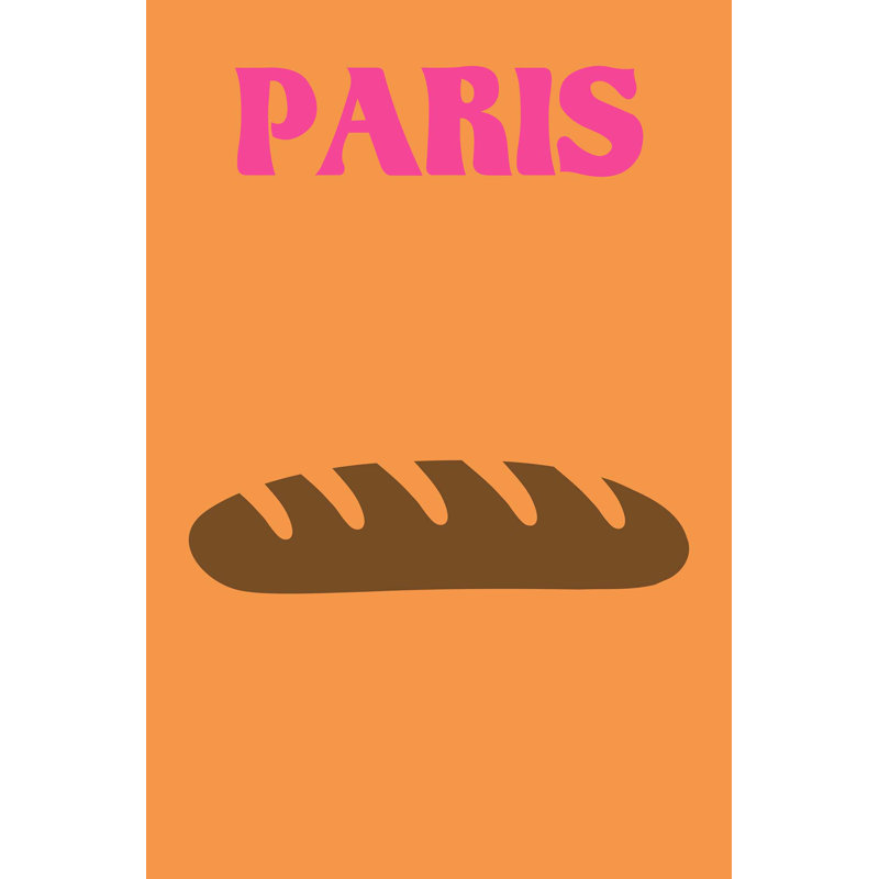 Paris Print, 50" H x 33" W, Unframed