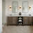 2 - Light Dimmable Modern Wall Sconces With Faux Alabaster Shades-539707491