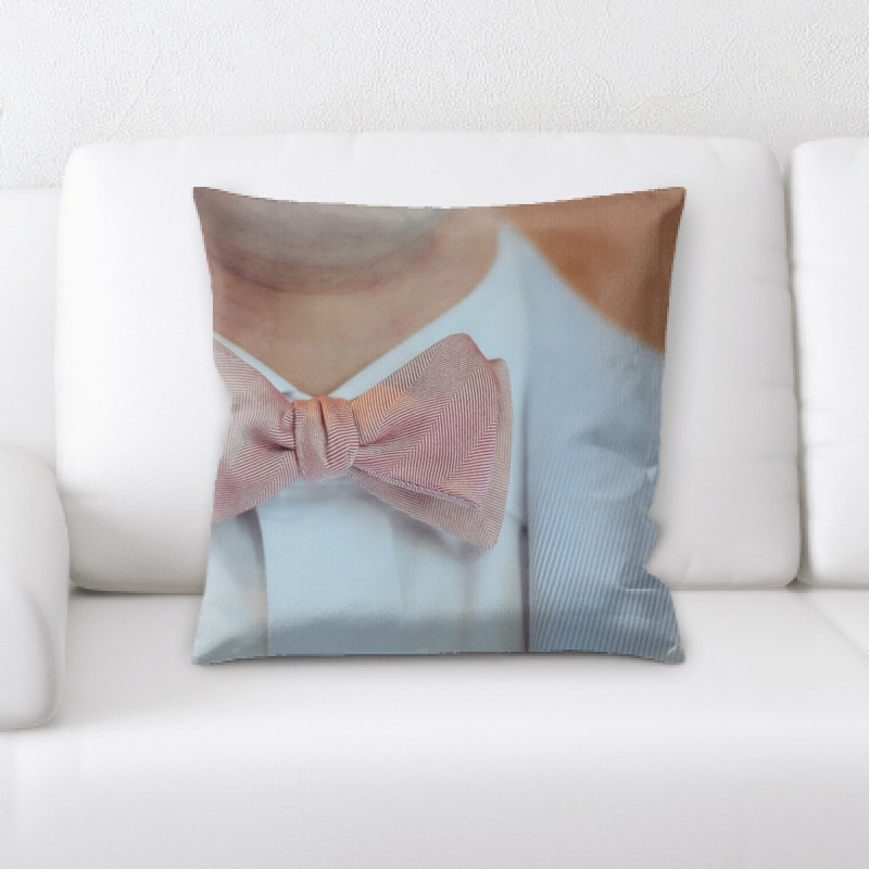 Coussin décoratif à cravate