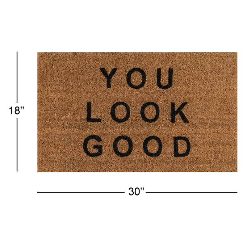 Marcee Non-Slip Outdoor Doormat