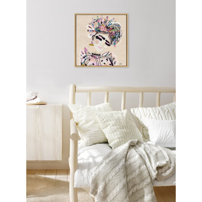 LuLu by Inkheart Designs Framed Canvas Wall Art Print