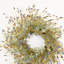 Couronne de porte artificielle florale 24 po Eucalyptus Spring Summer-1949592819