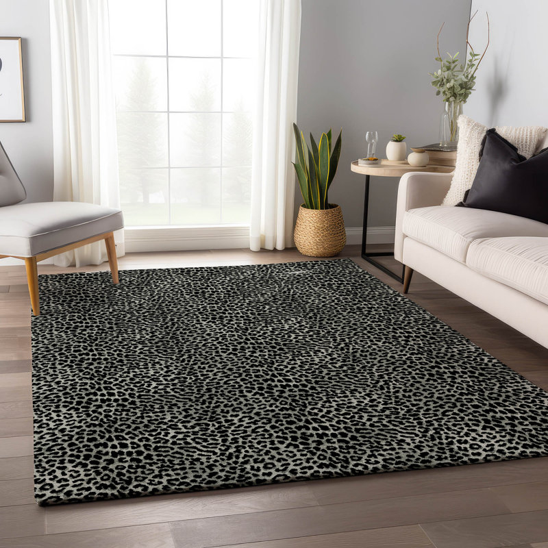 Tapis de qualité supérieure lavable à la machine Kishonna AMF43, Rectangle 5 pi x 7 pi 6 po