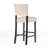 Tewksbury Upholstered Counter Stool with Solid Wood Frame-982278405-943077236