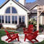 Chaise Adirondack bleu marine-2140692396