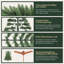 180cm H Artificial Christmas Tree
