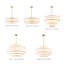 Lustre tambour 5 lumières Aasim-1935033653