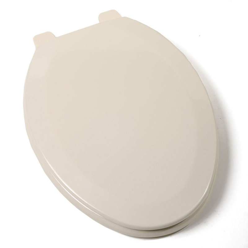 Elongated Toilet Seat and Lid, Bone