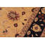 Tapis unique en or / bleu 8 pi 8 po x 11 pi 4 po Kellyanna par Arshs Fine Rugs