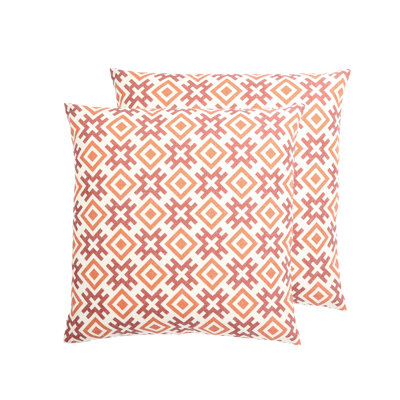 KYOTO Geometric Linen Pillow Cover