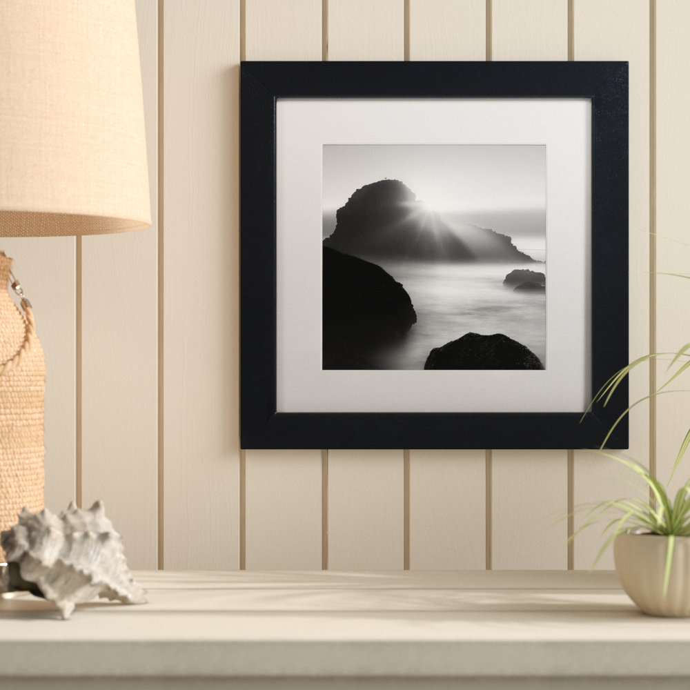 Long Sunset at Indian Beach by Moises Levy - Picture Frame Photograph Print on Canvas Highland Dunes 