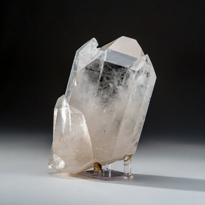 Genuine Clear Quartz Crystal Cluster Point from Brazil (2.5 Lbs) -  Astro Gallery of Gems, CQ-CC112