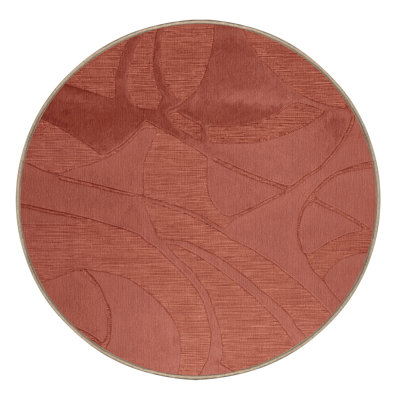 Machine Washable Abstract Brown Area Rug
