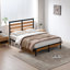 Base de lit plateforme Mayghan avec tête et pied de lit en bois-1409377266-1409377270