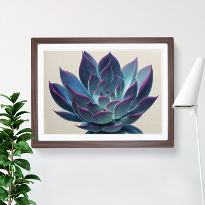 Watercolour Succulent Plant Vol.3 - Framed Print