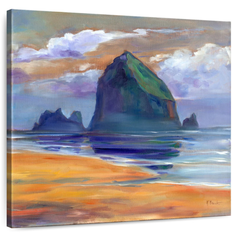 Gillard Haystack Rock Reflections, 30" H x 30" W