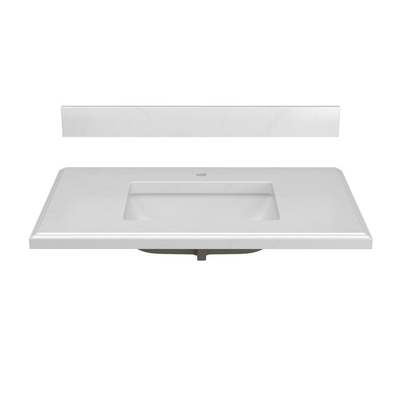 36'' Single Bathroom Vanity Top with Sink