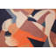 Scandinavian One-of-a-Kind Rectangle 4'7" X 6'7" Area Rug
