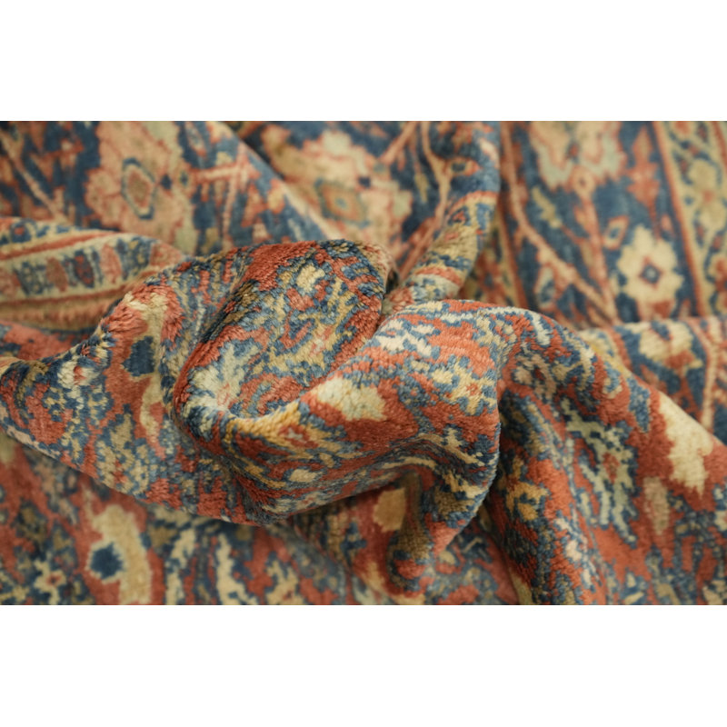 Tapis en laine antique pré-1900 8 x 10