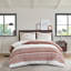 Ensemble d'édredon en coton 3 pièces avec capitonnage en chenille Auburn-113361321