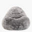 Faux Fur Giant Bean Bag Chair-34474897