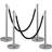 Steel and Iron Queue Barrier Post
