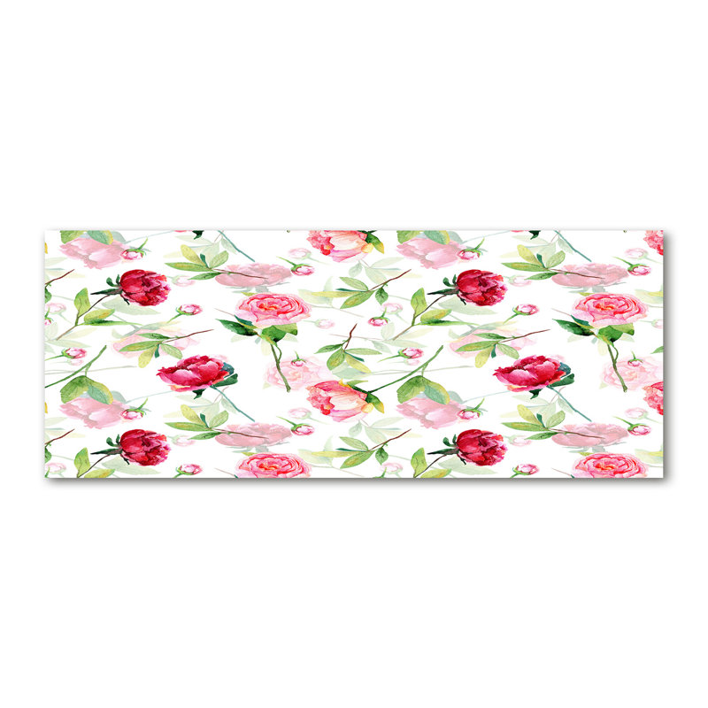 Pink Peonies - Wrapped Canvas Print
