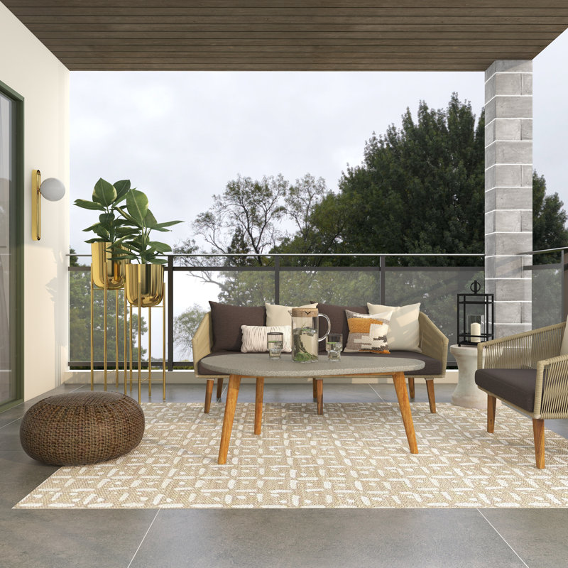 Jardinière d'intérieur et d'extérieur en dôme en métal 2 pièces CosmoLiving par Cosmopolitan, Doré
