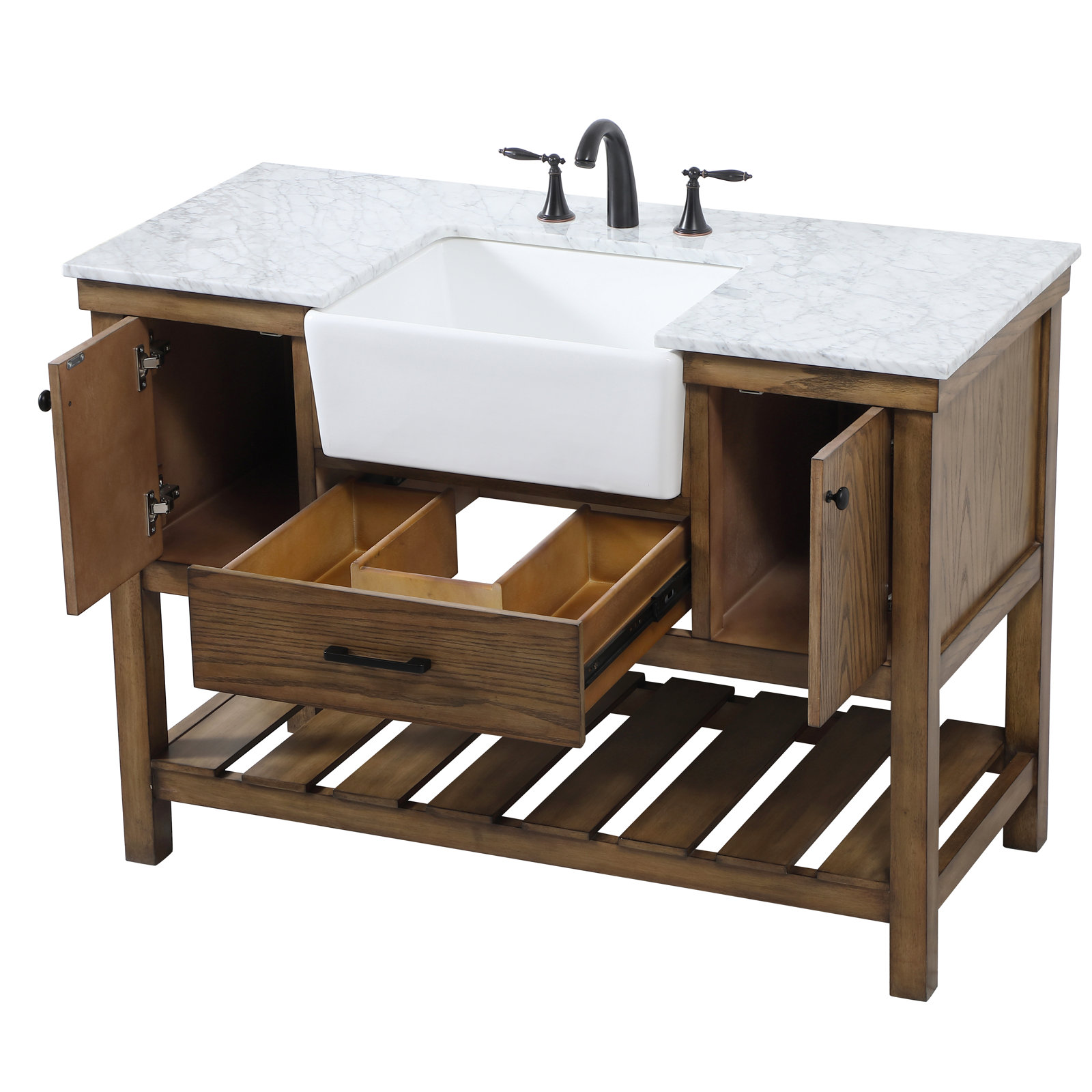 Pelaghia 48'' Single Bathroom Vanity, Driftwood