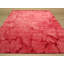 Tapis contemporain en laine noué à la main rose Sarrah Giselle-74066580