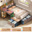 Lit de jour simple avec bureau, base de lit d'angle avec tête de lit-1424388137-1533129841
