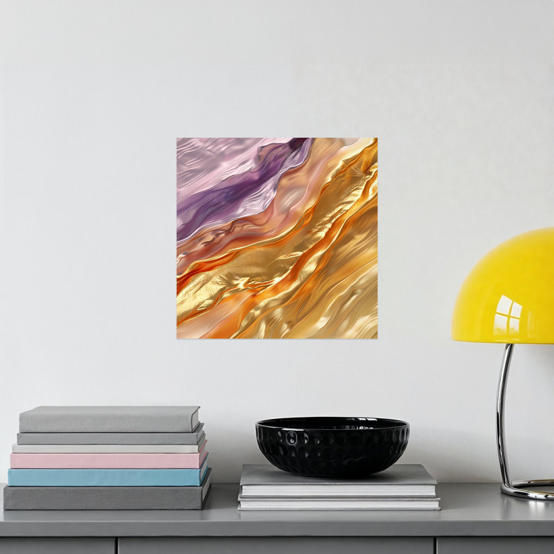 Akur No Frame Print on Canvas, 25.4 cm H  x 25.4 cm W