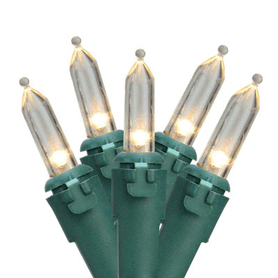 Guirlande 100 lumières DEL de Noël chaudes