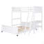Lit superposé avec bureau