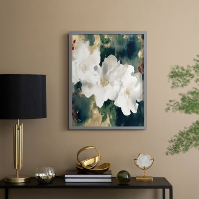 «Christmas Holiday Art CDLXVI», reproduction d'art encadrée - bois massif