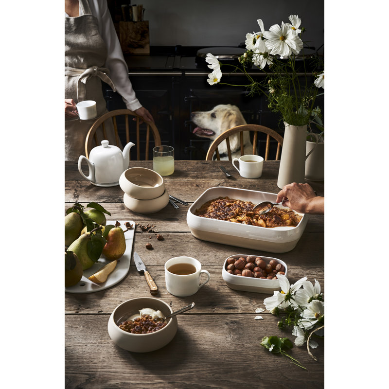 Bahia Stoneware Cereal Bowl, White