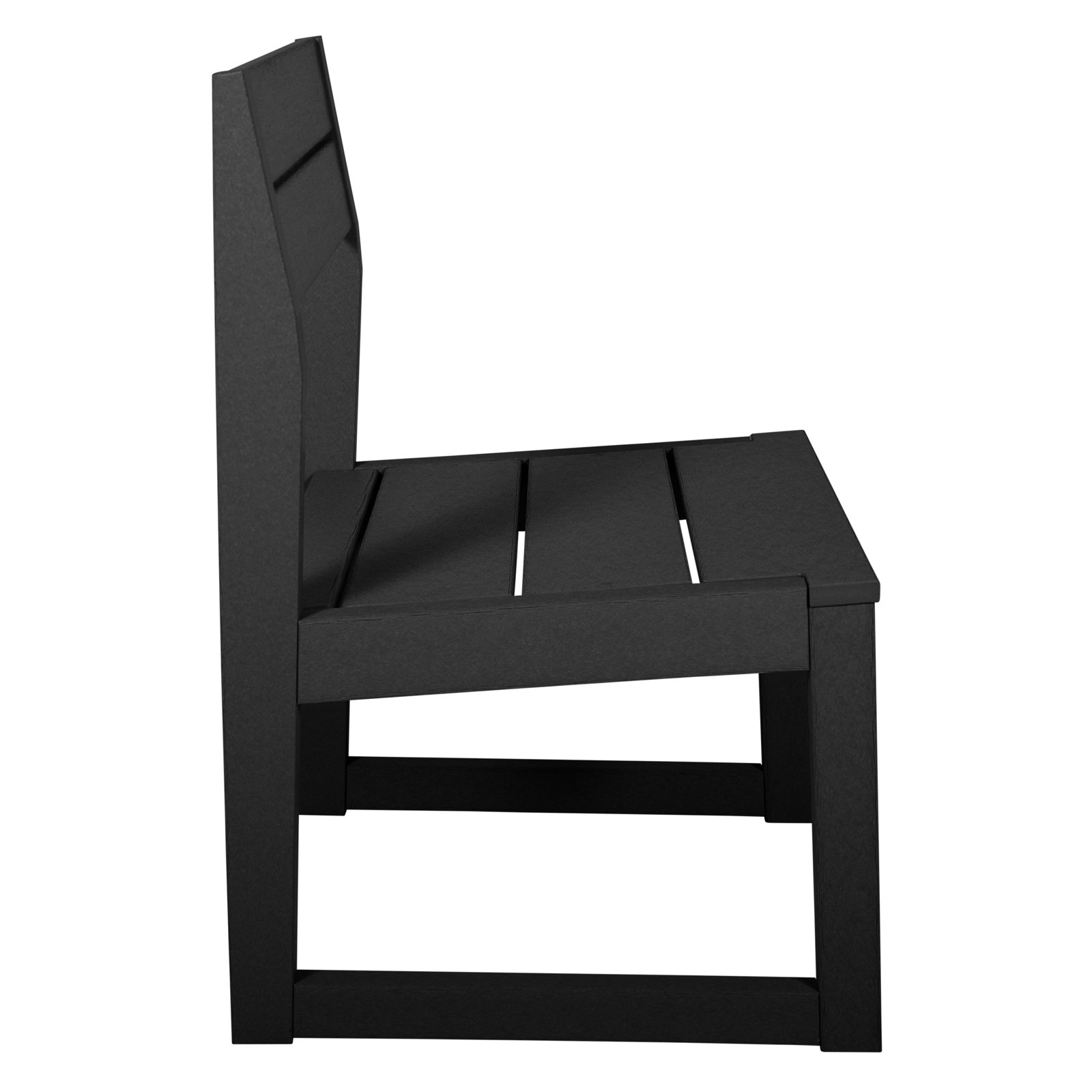 Patio Side Chair, Black Sand