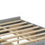 Structure de lit plateforme avec tiroirs
