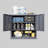 29.87" H Gray Steel Garage Cabinet With Door, Wall - Mounted For Kitchens, Basements, Warehouses, Quick Installation, Adjustable Shelf Layout Tool H, Metal Removable Shelves, Smooth Opening Mechanism