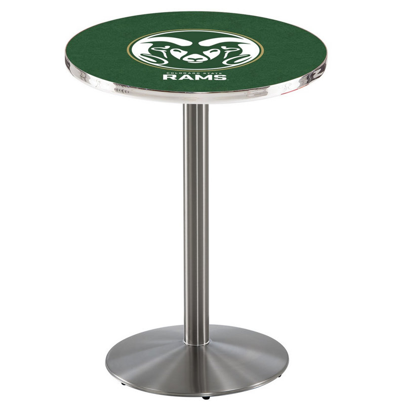 Table bistro NCAA, Acier inoxydable, Colorado State University