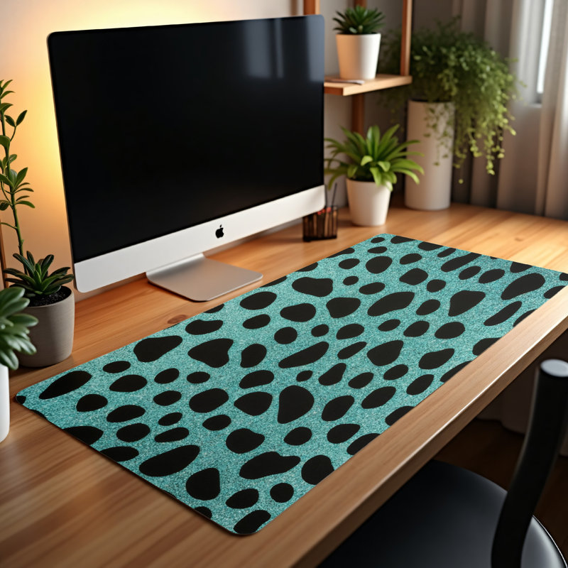 Polyester Desk Pad, 31.5x15.5