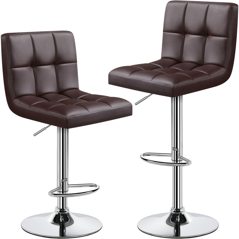 Tabouret de bar Chandresh, Brun