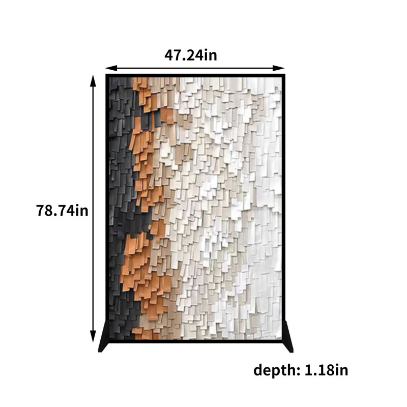 Suzeta, 78.74" H x 47.24" W x 1.18" D