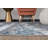Willington Abstract Gray/Blue Rug-1526480343