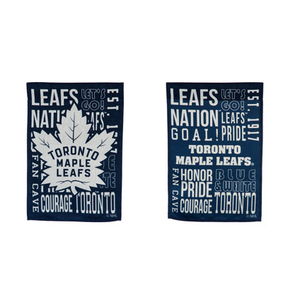 Nhl 2 côtés, 18 x 13 po drapeau de jardin