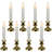 LED Flickering Window Candles With Timer - 8.5" - Set Of 8