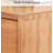 Japanese-style wicker and solid wood shoe cabinet-2107352683
