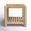 Table de bout rectangulaire Lana