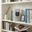 Grand livre décoratif blanc avec de vraies pages imprimées, livre relié